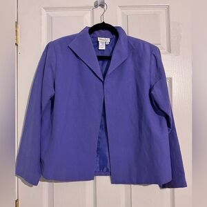 Coldwater Creek Women's Violet Blazer